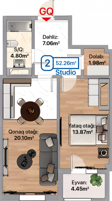 flat
